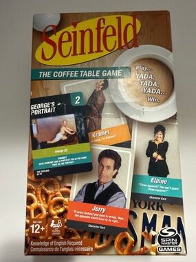 Seinfeld The Coffee Table Game Spin Master Board Game Complete Party Game